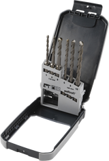 Wolfcraft Betonbohrer-Set | hartmetallbestückt | sds-plus | ø5–10mm | 6-teilig | 1 Satz - 7113000