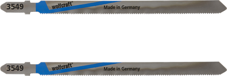 Wolfcraft-Stichsägeblatt | hss | l=130mm | t-schaft | 2 Stück - 3549000