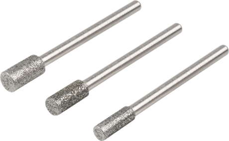 Wolfcraft Diamant-Schleifspitzen-Set | zylindrisch | 3-teilig | 1 Satz - 5987000
