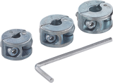 Wolfcraft Deep Stops | zum Bohren | ø6, 8, 10mm | 3 Stück - 2755000