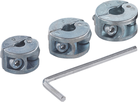 Wolfcraft Deep Stops | zum Bohren | ø6, 8, 10mm | 3 Stück - 2755000