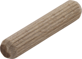 Wolfcraft gerillte Holzdübel | buche | ø8 x 40mm | 150 Stück - 2907000