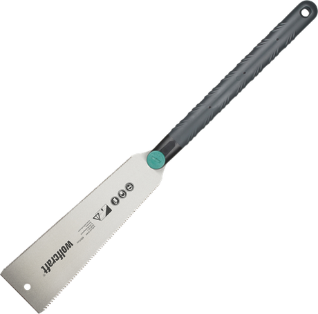 Wolfcraft japanische Säge | 240mm | 1 Stück - 6951000