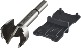 Wolfcraft 2-teilige Bohrer Bitset Forstner Black