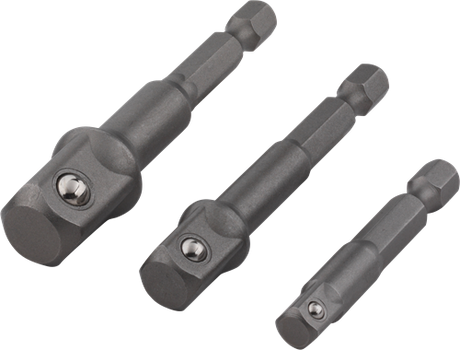 Wolfcraft-Set | Adapter mit Rutschkupplung | 3-teilig | 1 Satz - 8797000