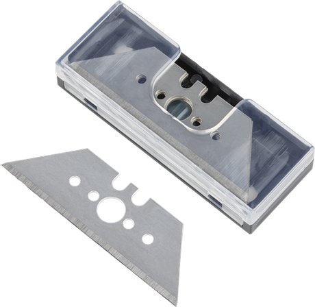 Wolfcraft Trapezmesser | im Karton | 0,65 x 61 mm | 5 Stück - 4187000