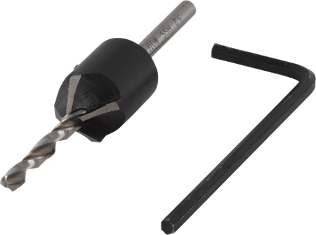 Wolfcraft voorboor | met verzinkboor | ø3,2-12mm | 1 stuk - 2498000