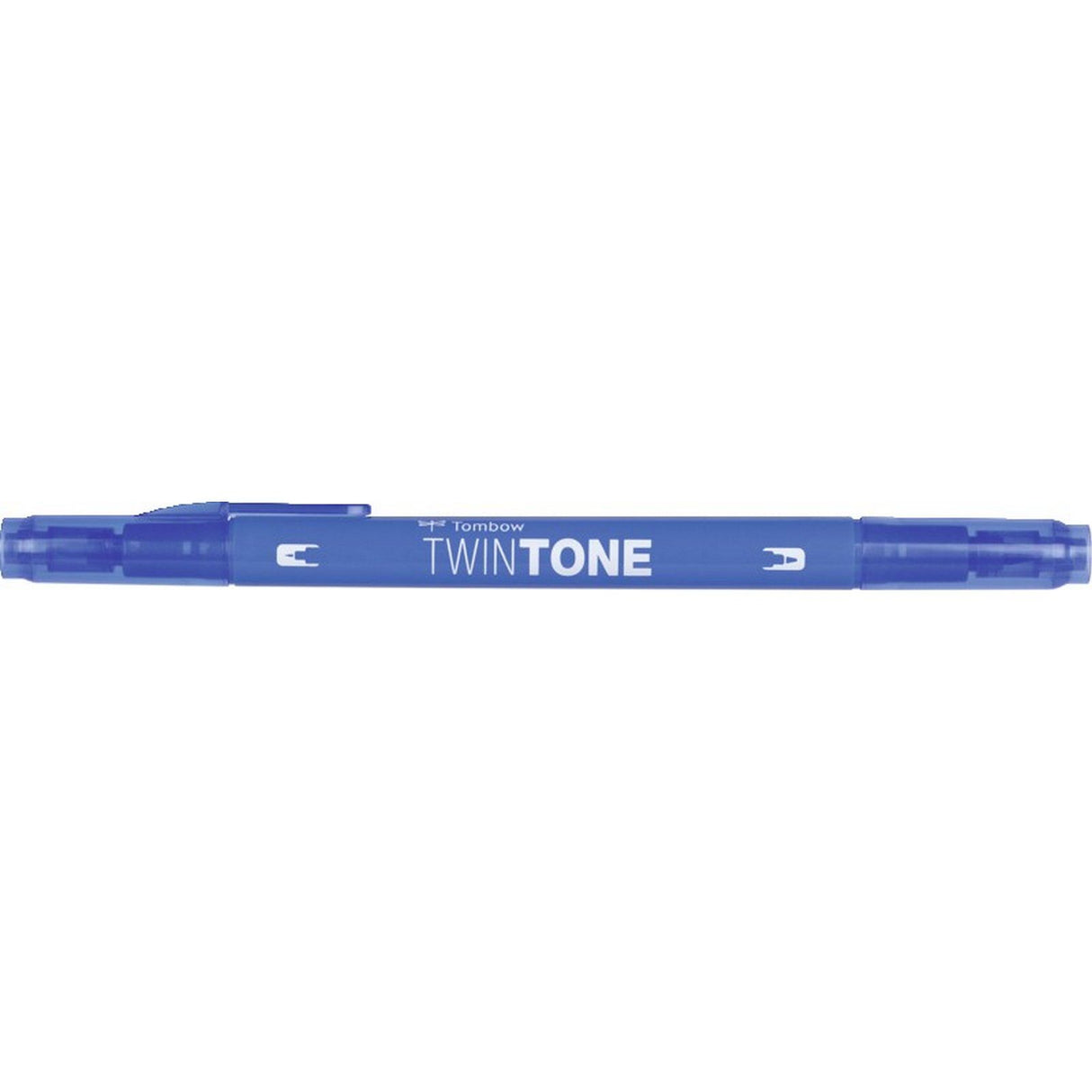 Tombow • Twintone-Pinselstift mit zwei Spitzen, blau