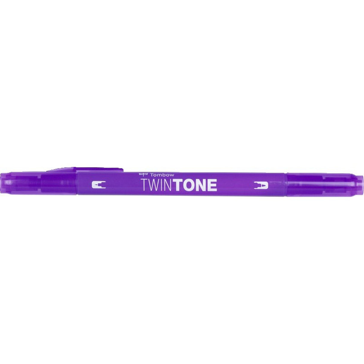 Tombow • Twintone-Pinselstift mit zwei Spitzen, violett