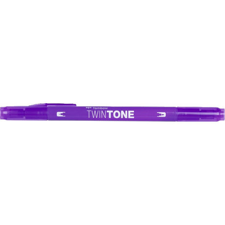 Tombow • Twintone-Pinselstift mit zwei Spitzen, violett