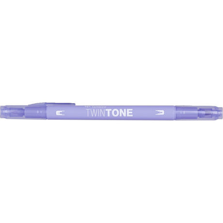 Tombow • Twintone-Pinselstift mit zwei Spitzen, blassviolett