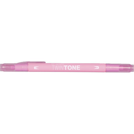 Tombow • Twintone-Pinselstift mit zwei Spitzen, blassrosa