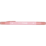 Tombow • Twintone-Pinselstift mit zwei Spitzen, pfirsichrosa