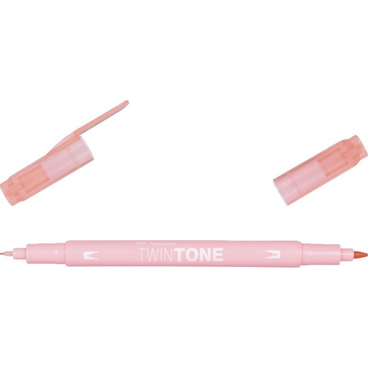 Tombow • Twintone-Pinselstift mit zwei Spitzen, pfirsichrosa