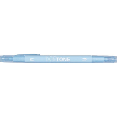 Tombow • Twintone-Pinselstift mit zwei Spitzen, himmelblau