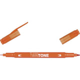 Tombow • Twintone Dual-Tip-Pinselstift in Orange