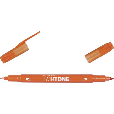 Tombow • Twintone Dual-Tip-Pinselstift in Orange
