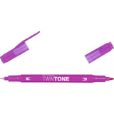 Tombow • Twintone-Pinselstift mit zwei Spitzen, Fuchsia-Pink