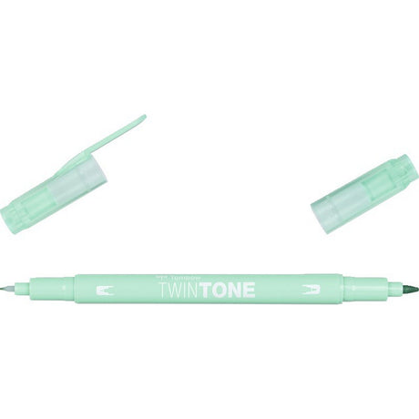 Tombow • Twintone-Pinselstift mit zwei Spitzen, Mintgrün