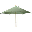 Profi-Gartenschirm 220 cm grün