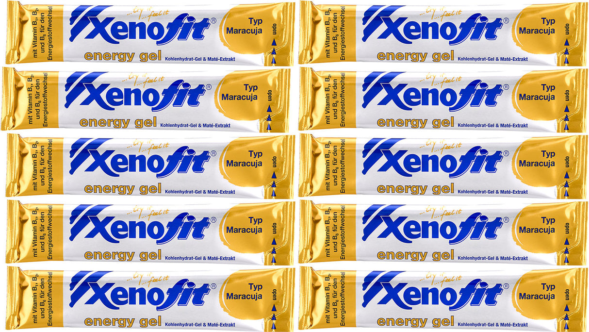 Xenofit Energiegel Passionsfrucht 10x25g