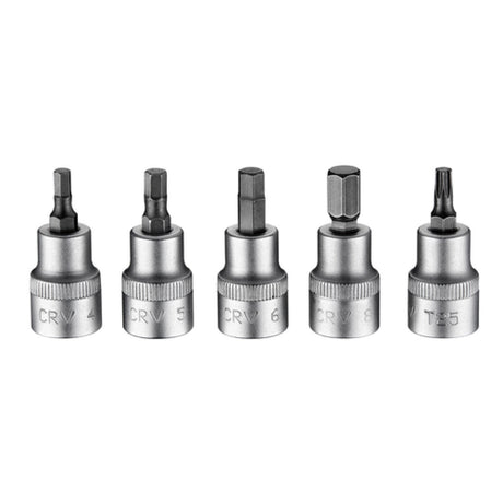 Icetoolz Xpert-Kopfsatz: 4 5 6 8 mm Sechskant und T25, E21S