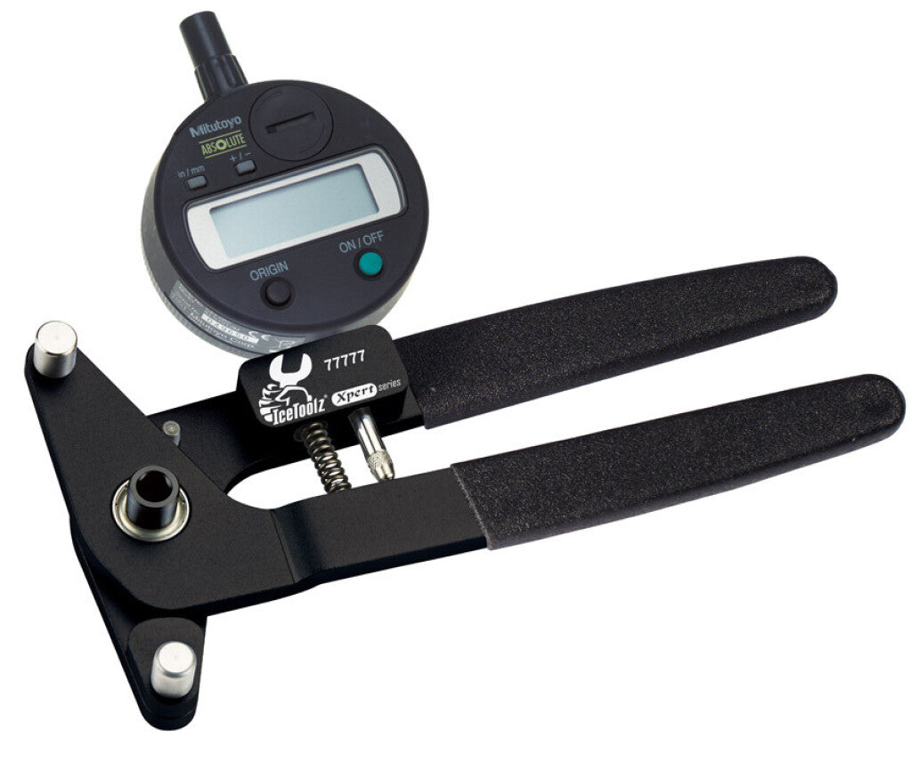 Icetoolz xpert Speichenspannungsmesser digital, ab 18" Rädern, e383