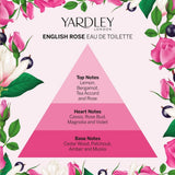 Yardley London Englische Rose Eau de Toilette 125 ml