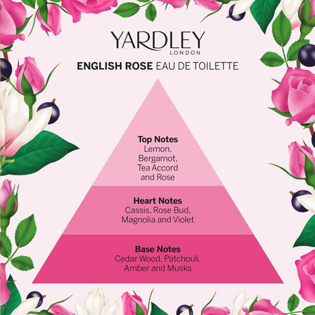 Yardley London Englische Rose Eau de Toilette 125 ml