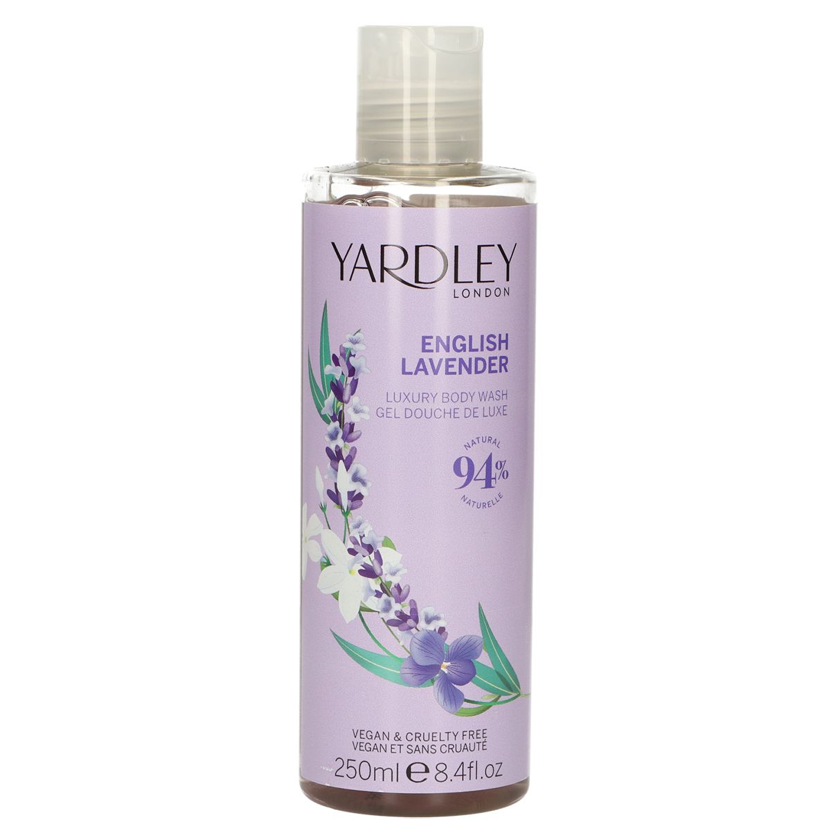 Yardley London englisches Lavendel-Körperwaschmittel, 250 ml