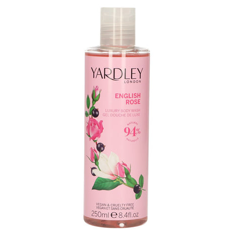 Yardley London Englische Rosen-Körperwäsche, 250 ml