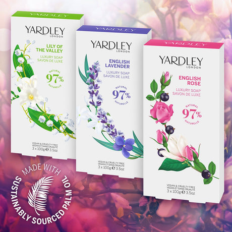 Yardley London Englische Lavendelseife 3x100gr.