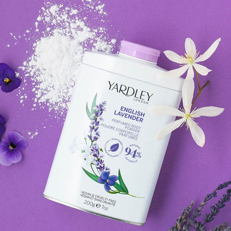 Yardley London englisches Lavendel-Talkumpuder 200gr.