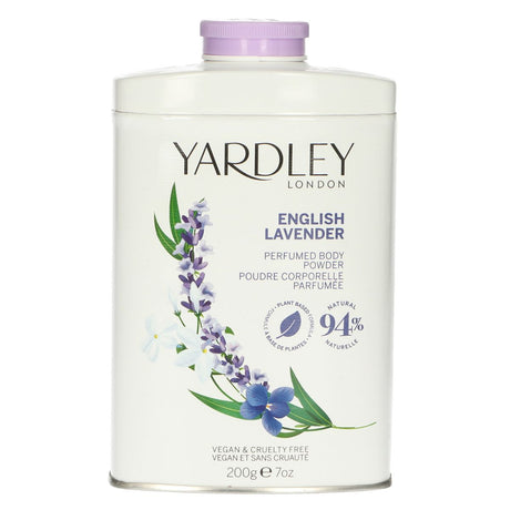 Yardley London englisches Lavendel-Talkumpuder 200gr.