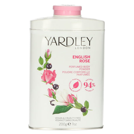 Yardley London Englisch Rose Talkumpuder 200gr.