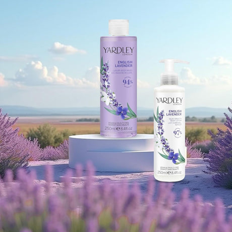 Yardley London Yarley London englische Lavendel-Körperwasch-Körperlotion-Kollektion