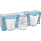 Excellent Houseware Trinkglas-Set, 3-teilig, 230 ml