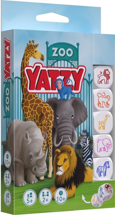 Smart Games Zoo Yatzy, das Zoospiel mit den Würfeln
