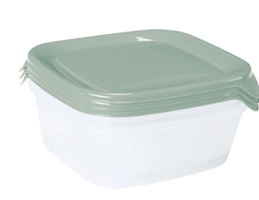 Curver verse go voedselcontainer 3x0,8l vierkant beige