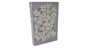 Opbergboek koffietafel daisies 24x16x5cm