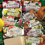 Nesti Dante Il Frutteto Seife mit schwarzen Kirschen und roten Beeren, 250 g.