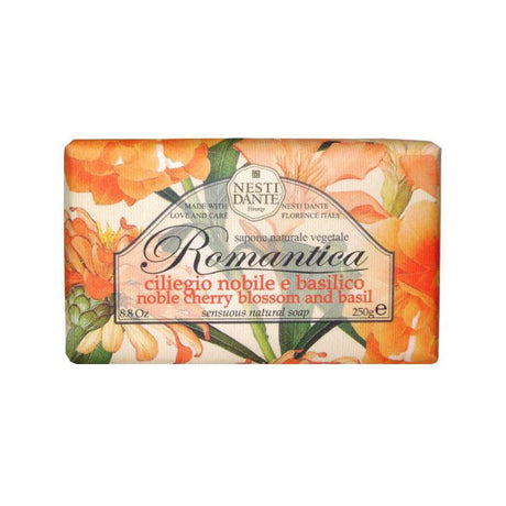 Nesti Dante Romantica edle Kirschblüten-Basilikum-Seife 250gr.