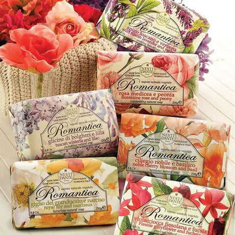 Nesti Dante Romantica Fiesole Gillyflower Fuchsia Seife 250gr.