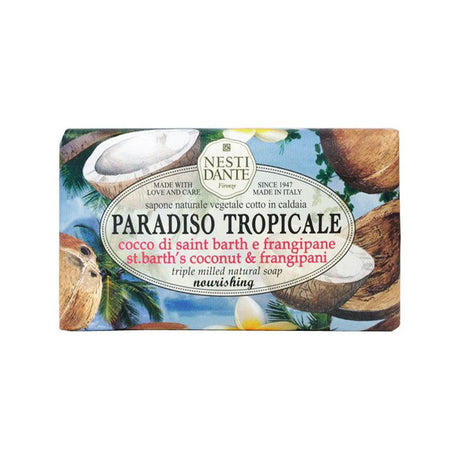 Nesti Dante Paradiso Tropicale Kokosnuss-Frangipani-Seife 250gr.