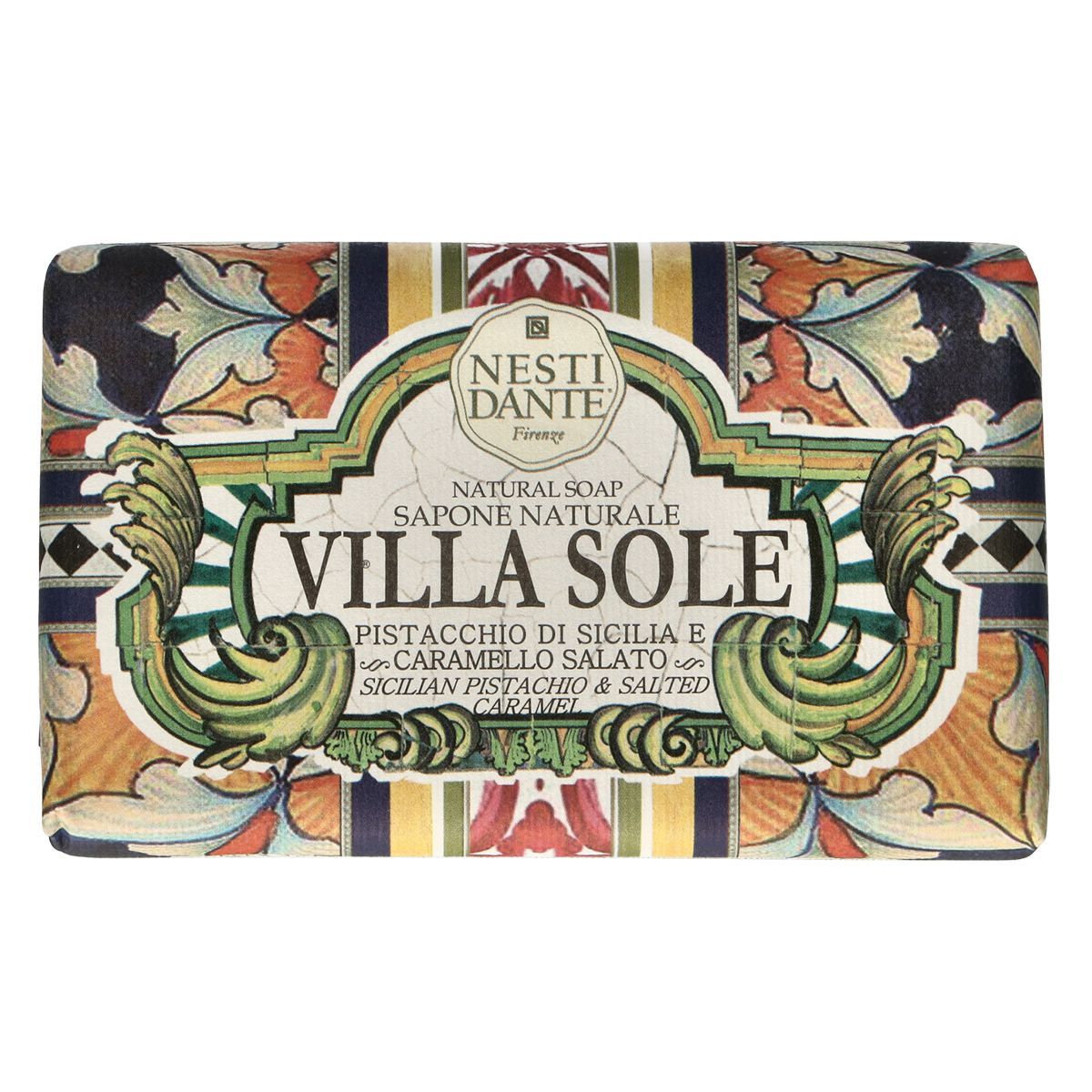 Nesti Dante Villa Sole Seife Pistacchio di Sicilia und Caramello Salat 250gr.