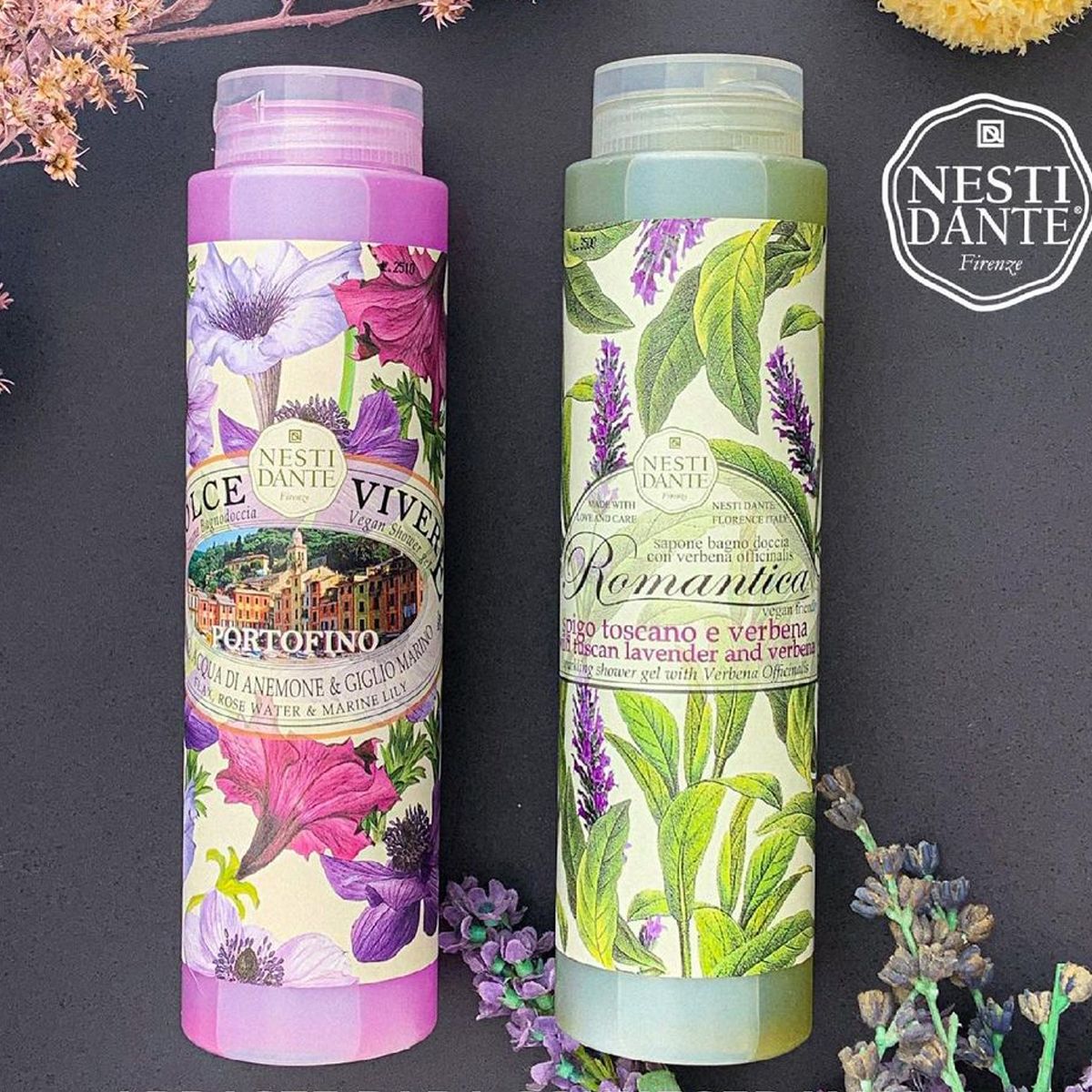 Nesti Dante Romantica Eisenkraut Duschgel 300 ml