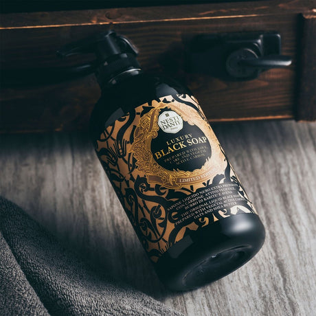 Nesti Dante Luxus-Seifenpumpe in Schwarz, 500 ml