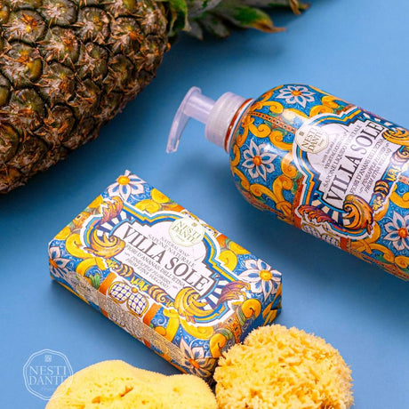 Nesti Dante Villa Sole Fiori d'Ananas dell'Etna Seifenpumpe 500 ml