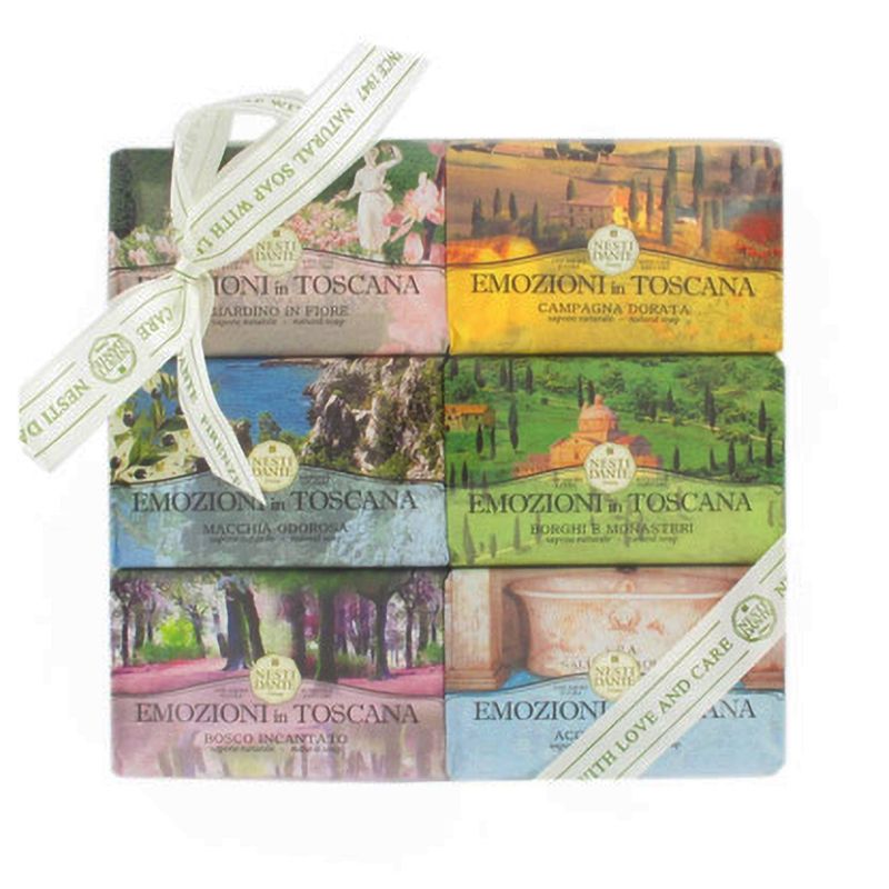 Nesti Dante Emozioni Geschenkset Seife 6x150gr.