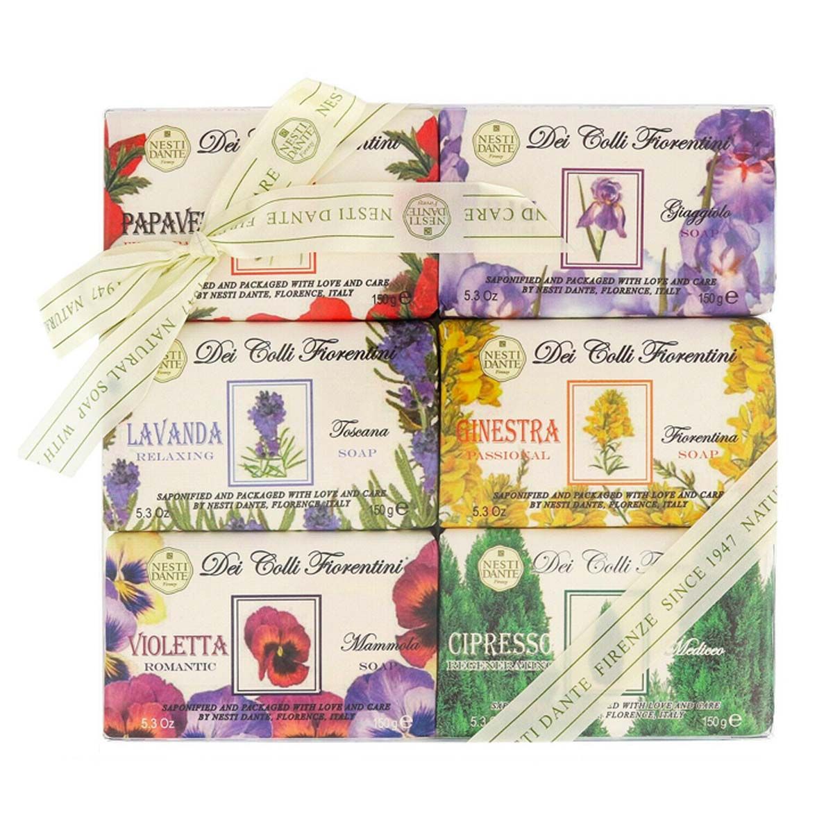Nesti Dante dei Colli Fiorentini Geschenkset Seife 6x150gr.